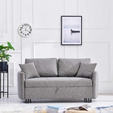 Dunrobin 2 Seater Sofa Bed Fabric Charcoal