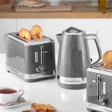 Russell Hobbs Structure 2 Slice Toaster Grey