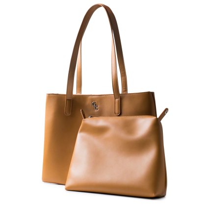 Large Tote Bag Tan