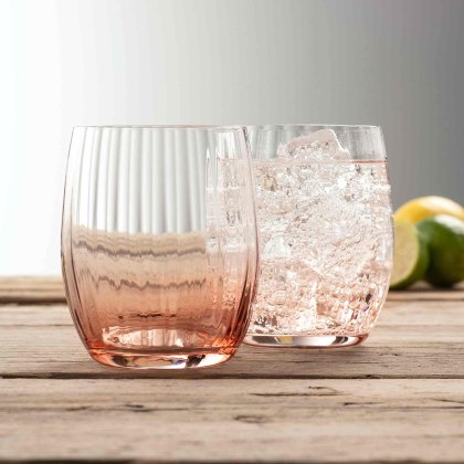 Erne Tumber Glasses Blush (Set Of 2)