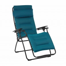 Futura Air Comfort Reclining & Foldable Sun Chair Coral Blue
