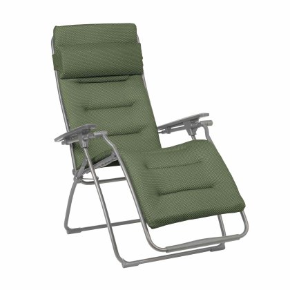 Futura Be Comfort Reclining & Foldable Sun Chair Olive/Green