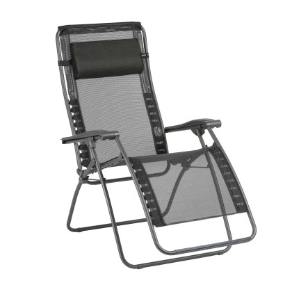 RSXA CLIP Relaxation Reclining & Foldable Sun Chair Black