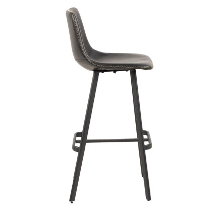 Oregan Bar Stool Faux Leather (Multiple Sizes & Colours)