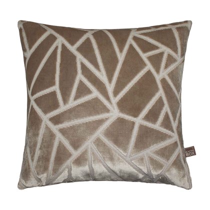 Veda Cushion 43cm x 43cm Champagne Veda Cushion 43cm x 43cm Champagne