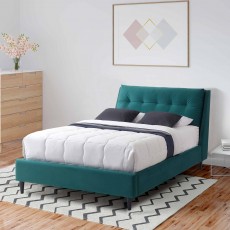 Anna Bedstead Fabric Green (Multiple Sizes)