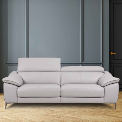 Felicia Modular 2 Seater Sofa With Chaise Arm LHF Leather BX