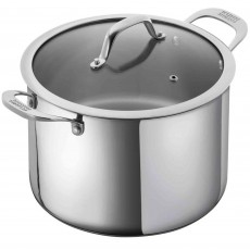 Allround 24cm/8.5L Stockpot with Glass Lid Stainless Steel