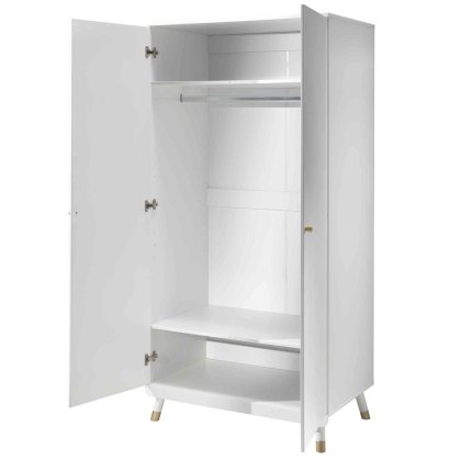 Billy 2 Door Wardrobe White