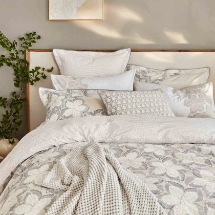 Sana Reversible Double Duvet Cover Linen