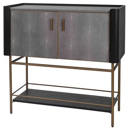 Limoges 2 Door Drinks Cabinet Grey Limoges 2 Door Drinks Cabinet Grey