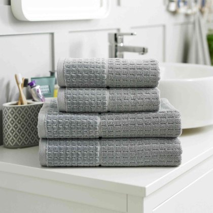 Saint Etienne Towel Grey (Multiple Sizes)