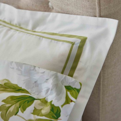 Adele Inlay Oxford Pillowcase Pear