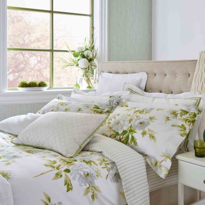 Adele Reversible Duvet Cover Pear (Multiple Sizes)