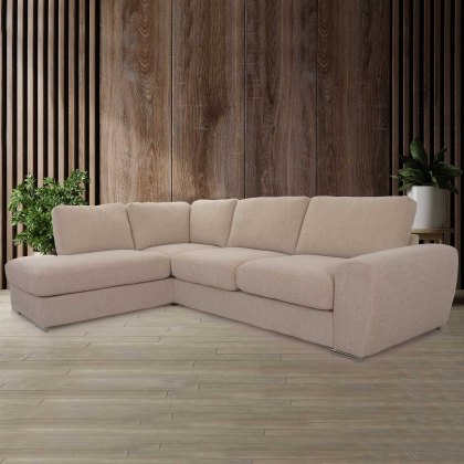 Samaria 4+ Seater Corner Sofa With Chaise RHF Fabric Grade 1