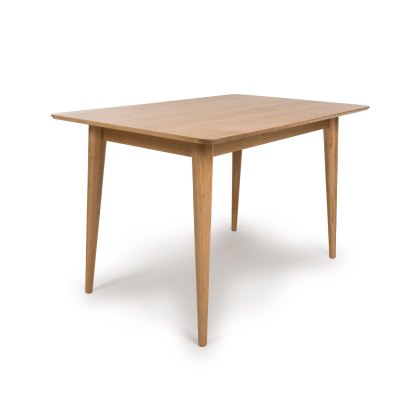 Jenson 4 Person Rectangular Dining Table Light Oak Jenson 4 Person Rectangular Dining Table Light Oak