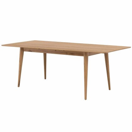 Jenson 6 Person Dining Table Light Oak Jenson 6 Person Dining Table Light Oak
