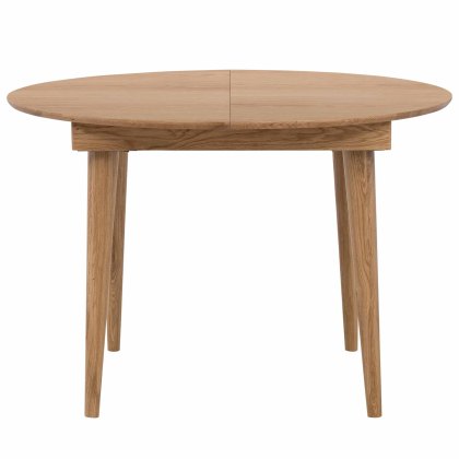 Jenson 4 Person Round Dining Table Light Oak Jenson 4 Person Round Dining Table Light Oak
