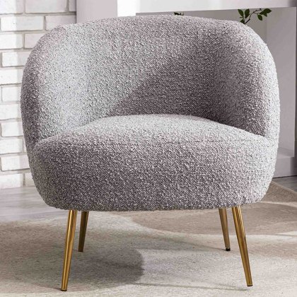 Bergerac Armchair Fabric Grey