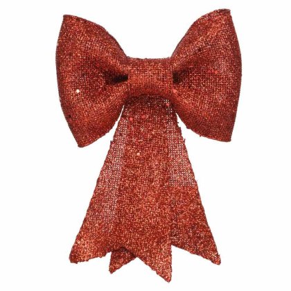 Decorative Bow With Glitter (Multiple Sizes & Colours) Decorative Bow With Glitter (Multiple Sizes & Colours)
