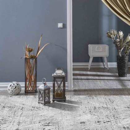 Bazaro 01 Rug Natural Grey (Multiple Sizes)