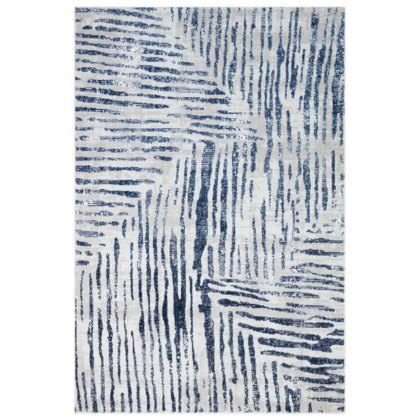 Bazaro 11 Rug Silver & Blue (Multiple Sizes)