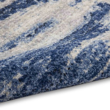 Calvin Klein River Flow 01 Blue & Grey Rugs Calvin Klein River Flow 01 Blue & Grey Rugs