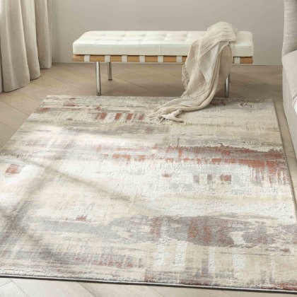 Enchanting 02 Rug 160cm x 221cm Grey & Rust Enchanting 02 Rug 160cm x 221cm Grey & Rust