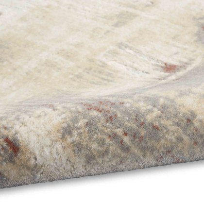 Enchanting 02 Rug 160cm x 221cm Grey & Rust Enchanting 02 Rug 160cm x 221cm Grey & Rust