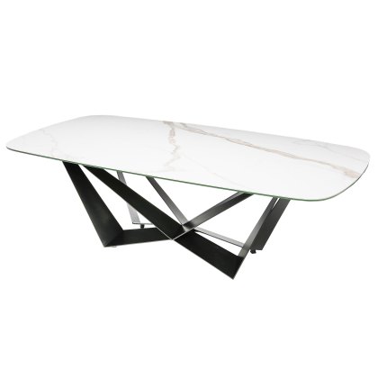 Basilico 10 Person Dining Table Carrara White Basilico 10 Person Dining Table Carrara White
