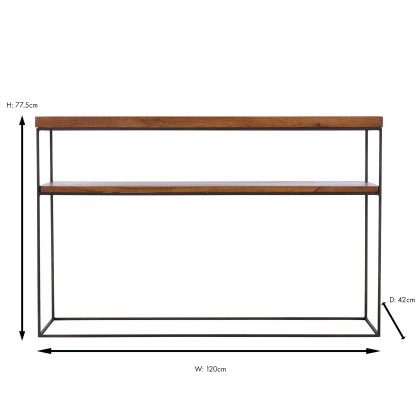 Neo Console Table Oak