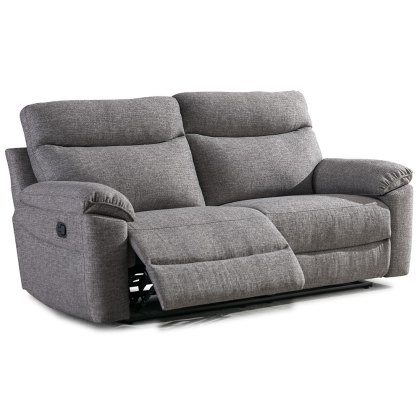 Torcello Manual Reclining 2 Seater Sofa Fabric