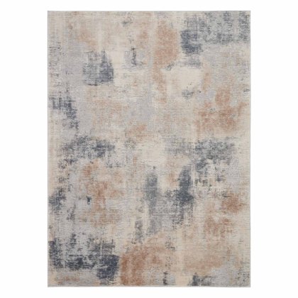 Rustic Textures 02 Rug Beige & Grey (Multiple Sizes)