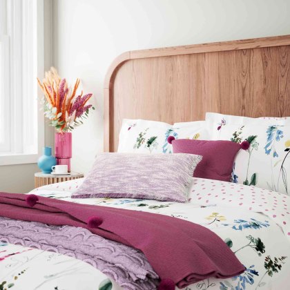 Olivia Reversible Duvet Cover Set Multi-Coloured (Multiple Sizes)