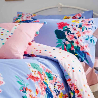 Bakewell Floral Reversible Duvet Cover Set Multi-Coloured (Multiple Sizes)