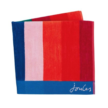 Rainbow Stripe Towel Multi-Coloured (Multiple Sizes)