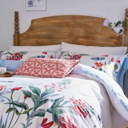 Permaculture Border Reversible Duvet Cover Set Multi-Coloured (Multiple Sizes) Permaculture Border Reversible Duvet Cover Set Multi-Coloured (Multiple Sizes)