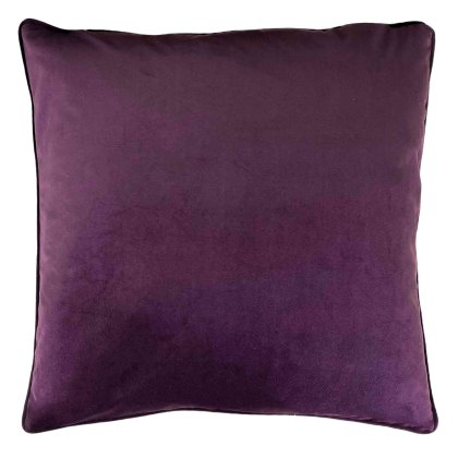 Mogori Wild Medinilla Cushion 50cm x 50cm Aubergine