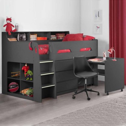 Jessie Mid Sleeper Anthracite Jessie Mid Sleeper Anthracite