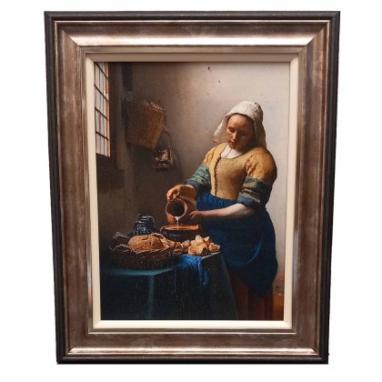 The Milkmaid 50cm x 61cm Picture Bronze Frame The Milkmaid 50cm x 61cm Picture Bronze Frame