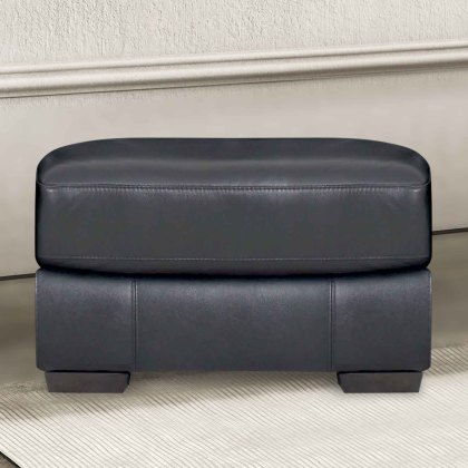 Seoul Storage Footstool Leather BX