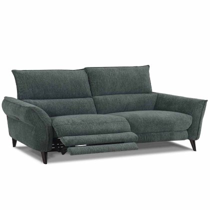 Panarea Electric Reclining 3 Seater Sofa With USB Port Fabric Panarea Electric Reclining 3 Seater Sofa With USB Port Fabric