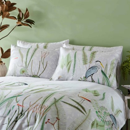 Aaliyah Botanical Reversible Duvet Cover Set Multicoloured (Multiple Sizes)