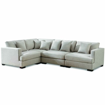 Gabriella 4+ Seater Corner Sofa Fabric LHF/RHF Fabric Beige
