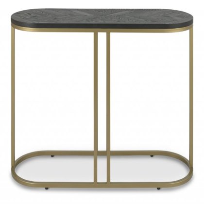 Chevron Console Table Peppercorn Oak Chevron Console Table Peppercorn Oak