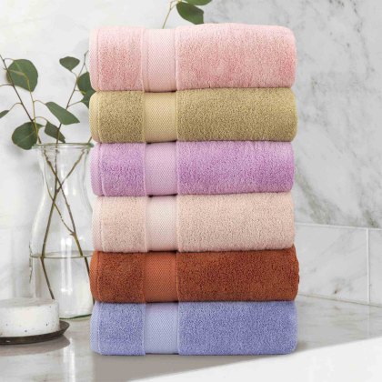 Relax Lilac Towels (Multiple Colours & Sizes)