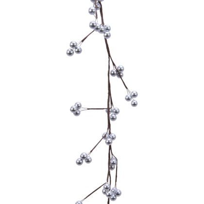Presentation Berry Garland Silver 4.3ft/130cm Presentation Berry Garland Silver 4.3ft/130cm