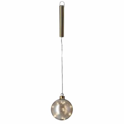 Micro LED Ball Amber With Warm White Lights (Multiple Sizes)