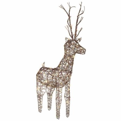 LED Outdoor Wicker Deer (Multiple Sizes)