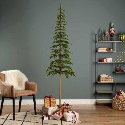 7ft/210cm Alpine Fir Christmas Tree Green